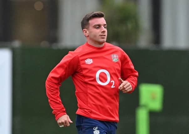 England's George Ford: On way back.