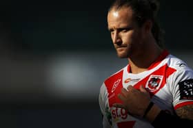 St George Illawarra's Korbin Sims who has signed for Hull KR. (Photo by Mark Kolbe/Getty Images)