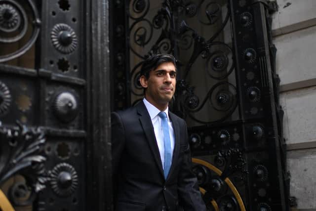 Britain's Chancellor of the Exchequer Rishi Sunak (Photo by DANIEL LEAL-OLIVAS / AFP)