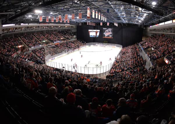 Sheffield Steelers and the rest of the Elite League have not played since early March because of the coronavirus pandemic and the 2020-21 EIHL season has been postponed.

 Picture: Dean Woolley