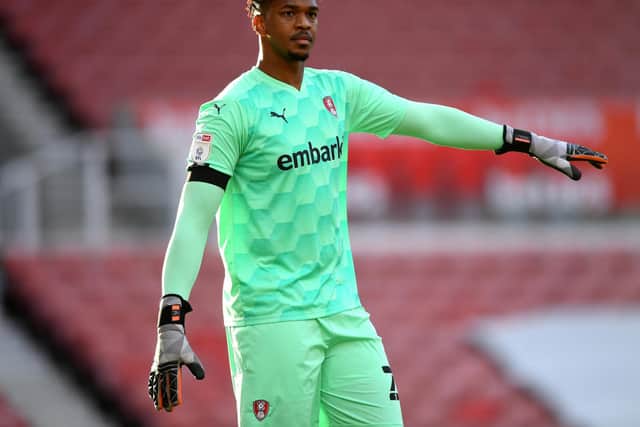Rotherham United goalkeeper Jamal Blackman is back in training. Picture: Gareth Copley/Getty Images.