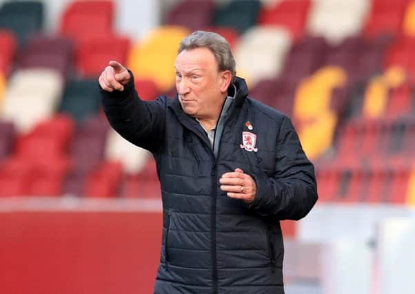 Middlesbrough manager Neil Warnock: 'Shock' contenders.