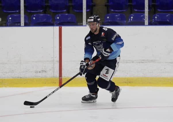 DIFFERENT CHALLENGE: Sheffield Steeldogs' player-coach Ben Morgan is expecting a tough test at Swindon on Sunday evening. Picture: Cerys Molloy.