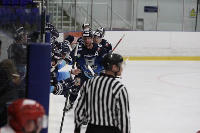 Ben Morgan says his Sheffield Steeldogs team have had a spring in their step during the week. Picture: Cerys Molloy.