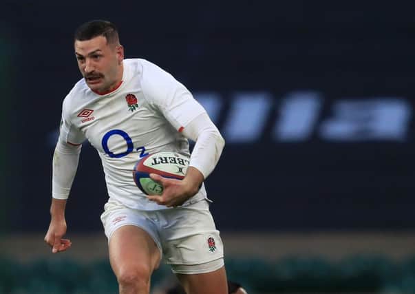 No stopping him: England's Jonny May. Pictures: PA