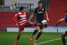 KEY MAN: Doncaster's Reece James controls the ball in Saturday's League One clash at home to Sunderland. Picture: Picture: Andrew Roe/AHPIX LTD