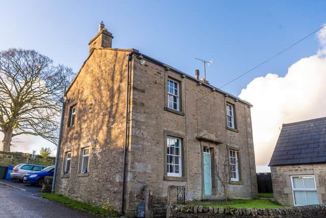 The old schoolmaster's house is one of the few properties in the area rented out at an affordable rate