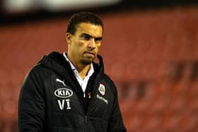 Valerien Ismael, pictured after Barnsley's 1-0 home loss to Brentford.