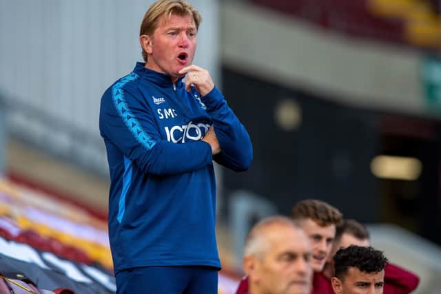 Bradford City boss Stuart McCall was pleased with the way his players responded to the weekend 3-0 defeat to Salford in their performance at Leyton Orient on Tuesday night
.  Picture: Bruce Rollinson