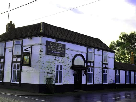 The George and Dragon pub in Holmpton