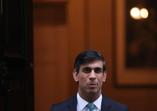 Chancellor Rishi Sunak leaves 11 Downing Street prior to the Spending Review.