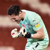 CONFIDENT:  Barnsley goalkeeper Jack Walton. Picture: Nathan Stirk/Getty Images