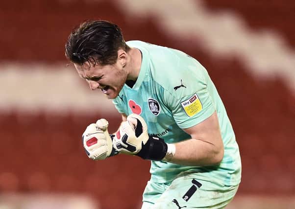CONFIDENT:  Barnsley goalkeeper Jack Walton. Picture: Nathan Stirk/Getty Images