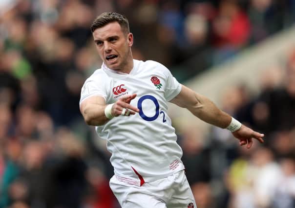 Back in starting line-up: England's George Ford.