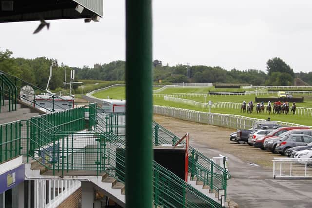 Catterick has been racing infront of empty stands since March.