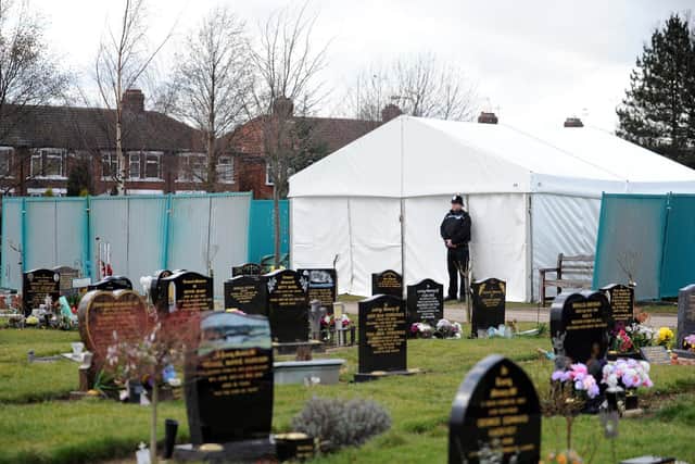 The body of 77-year-old Grace Kamara had to be exhumed after it was discovered 11 years later it had been wrongly released and buried instead of Christopher Alder