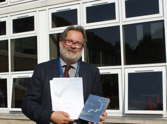 Rob Williams, who has been the head at Malton School in North Yorkshire for 14 years, was presented with the award after receiving a Silver Award in September.