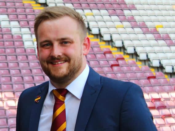 APPOINTMENT: Bradford City chief executive Ryan Sparks