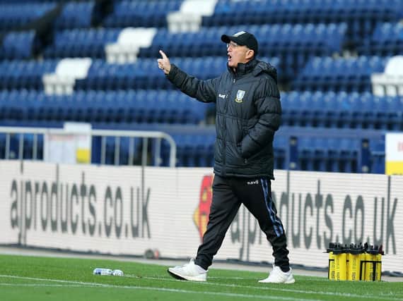 FRUSTRATION: Sheffield Wednesday manager Tony Pulis in not happy Stoke City after an extra 24 hours' rest ahead of the Championship games between the two sides