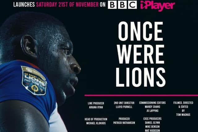 The BBC documentary Once Were Lions