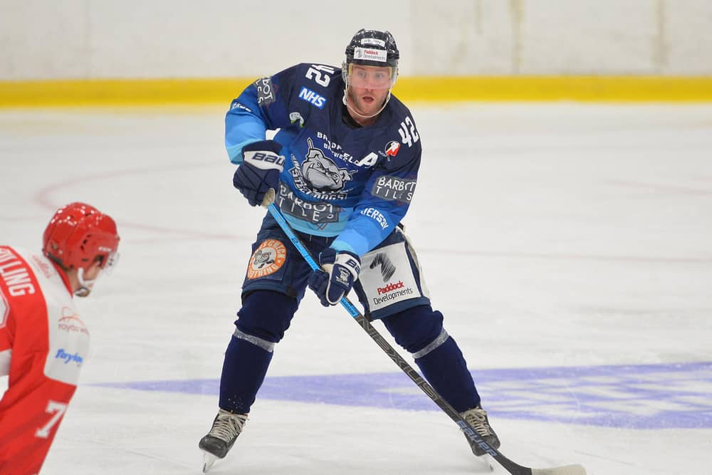 Sheffield Steeldogs' defenceman Tim Smith. Picture courtesy of Dean Woolley/Steeldogs.