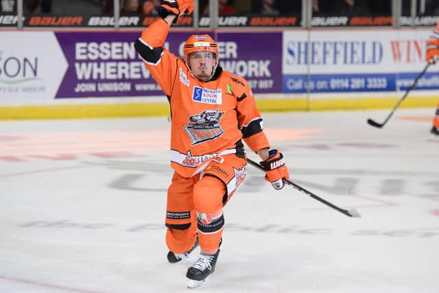 Marc-Olivier Vallerand is currently playing in the Italian second tier alongside fellow Steelers' forward Robert Dowd. Picture: Dean Woolley.