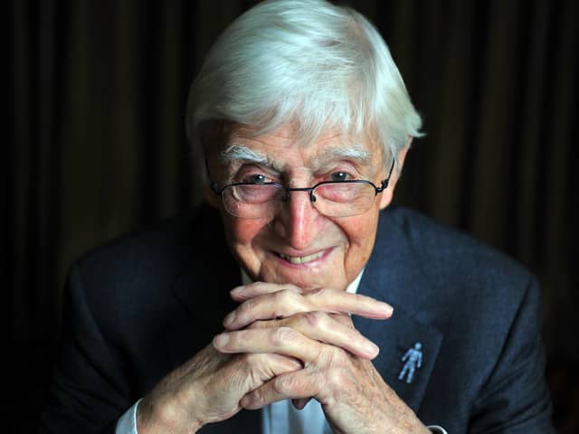 Sir Michael Parkinson seen here in 2014. (Picture: Tony Johnson).