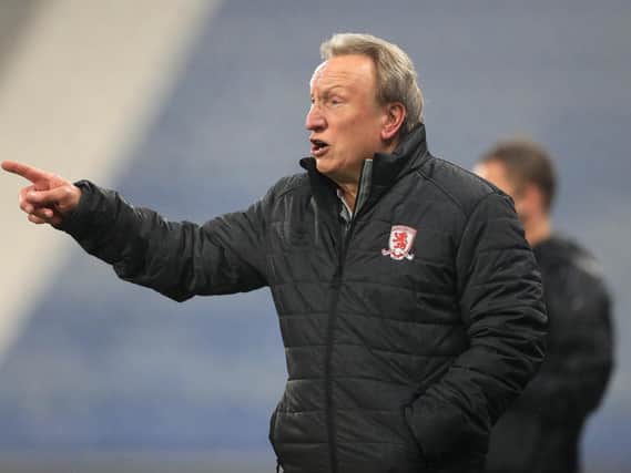 Middlesbrough manager Neil Warnock. Picture: PA.
