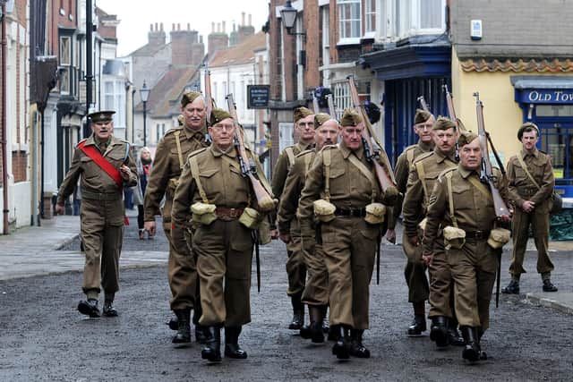 Filming of Dads Army in Bridlington. Picture: Paul Atkinson.
