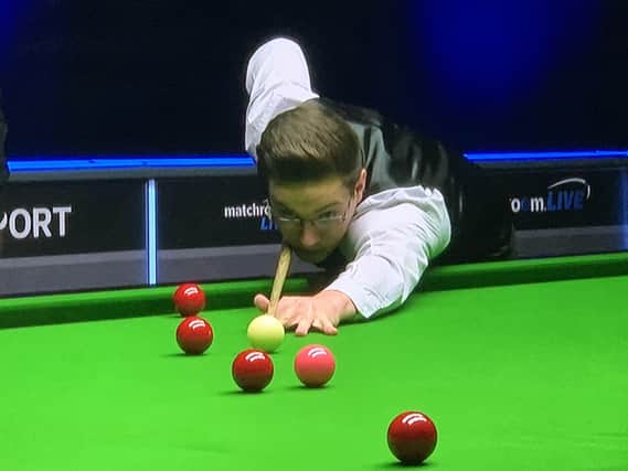 Out: Rotherham's Ash Carty was knocked out of the UK Open by Ricky Walden.