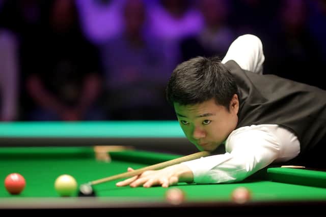 York success: China's Sheffield-based cueman Ding Junhui won the 2019 UK Championship. Picture: Richard Sellers/PA Wire