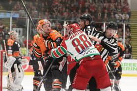 Sheffield Steelers have not iced since beating Cardiff Devils to win the Challenge Cup Final back in early March. Picture courtesy of EIHL.