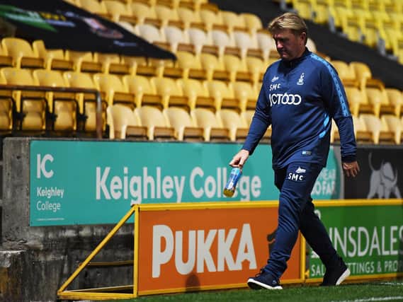 DEFEAT: For Bradford City manager Stuart McCall. Picture: Getty Images.