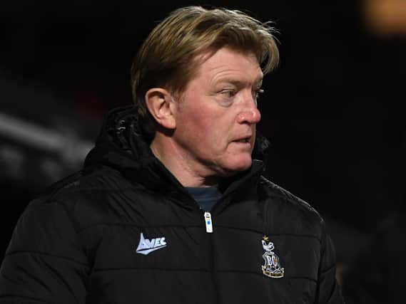 Bradford City manager Stuart McCall. Picture: Getty Images.