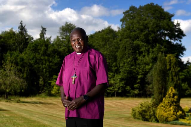 Sarah Todd has praised the charisma of Dr John Sentamu, the former Archbishop of York.
