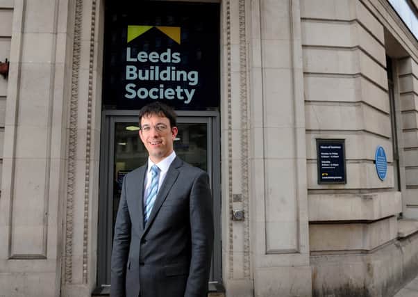 Richard Fearon, chief executive of Leeds Building Society at its  head office on Albion Street. Picture by Simon Hulme
