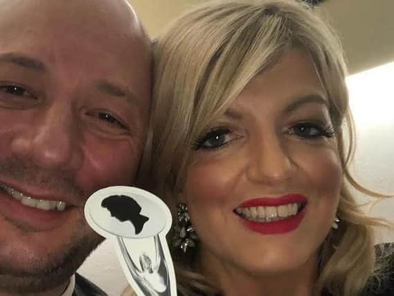 Marcello Moccia and Karen Perry from Room 97 Creative, Leeds and Wakefield, have won North Western Hairdresser of the Year for the fifth time. The British Hairdressing Awards was hosted by TV presenter Rylan Clark-Neal, with nominees in virtual rooms.