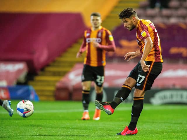 Gareth Evans: Could  return Saturday to provide a much-needed boost to Bradford. (Picture: Bruce Rollinson)