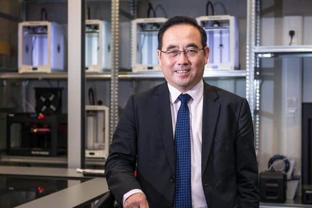 Professor Xudong Zhao, from the University of Hull, who is now part of a prestigious scientific group which includes 45 Nobel Prize winners. Photo credit: The University of Hull.