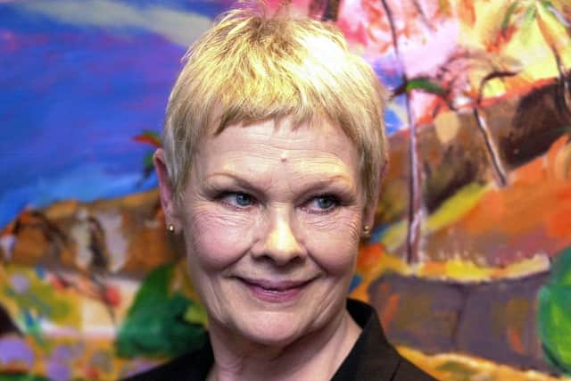 Actress Dame Judy Dench officially opens the Iris Murdoch Centre for Dementia at Stirling University in 2003.