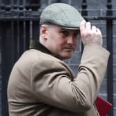 Jake Berry leaving Downing Street in January. Photo: Getty