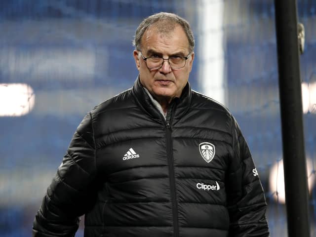 Leeds United manager Marcelo Bielsa. Picture: PA