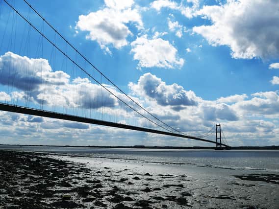 The Humber Bridge, which connects to Hull. Picture: Jonathan Gawthorpe.
