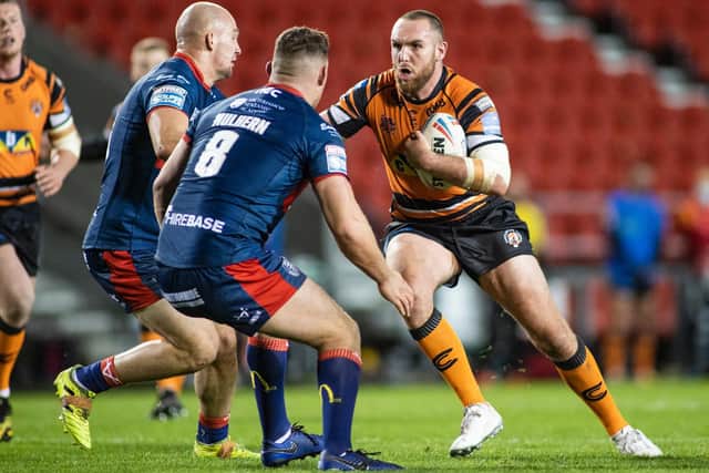 Castleford Tigers' Daniel Smith takes on Hull KR this season. (ISOBEL PEARCE/SWPIX)