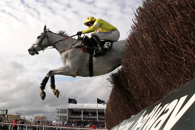 This was Politologue and Harry Skelton in the QueenMother Champion Chase at Cheltenham.