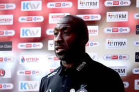 Doncaster Rovers manager Darren Moore. Picture: PA Wire.