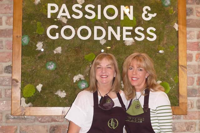 Best friends Jo Bradshaw and Nici Routledge have launched Hustle & Co in Harrogate.