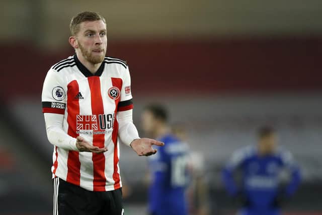 Leading the line - Oli McBurnie of Sheffield United (Picture: Darren Staples/Sportimage)