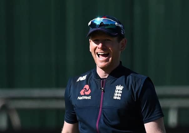In charge: England captain Eoin Morgan. Picture: Getty Images