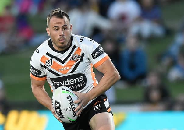Signing of intent: Hull FC have brought Wests Tigers stand-off Josh Reynolds to the club. (Photo by Matt Roberts/Getty Images)